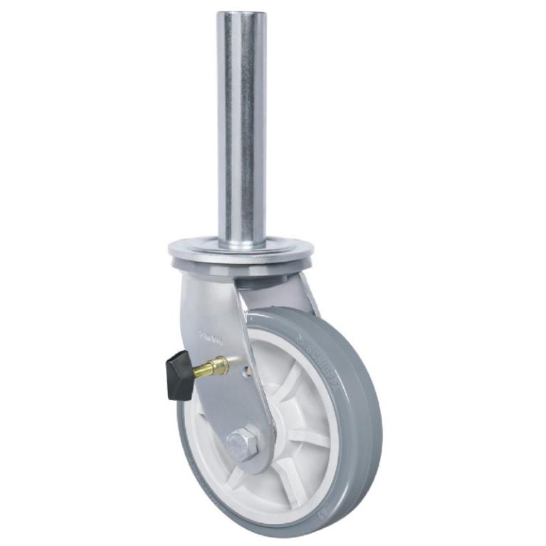GME 102 BPE FL - Rodas e Rodízios de Composto Termoplástico com PVC
